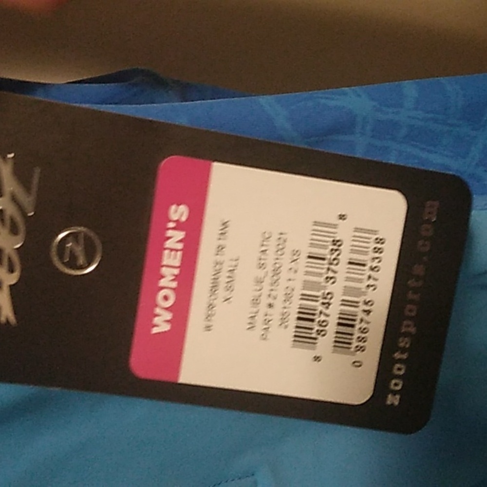 Women's Zoot Performance Tri Tank NWT - Picture 7 of 8